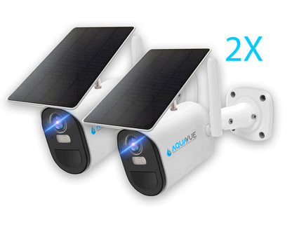 AquaVue Solace - 4G Solar Marine Camera (2PK)