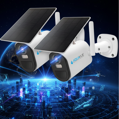 AquaVue Solace - 4G Solar Marine Camera (2PK)