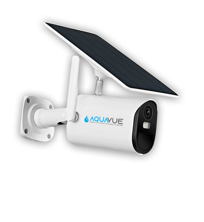 AquaVue Solace – WiFi Solar Marine Camera (2PK)